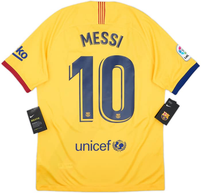 2019-20 Barcelona Away Shirt Messi #10 (M)