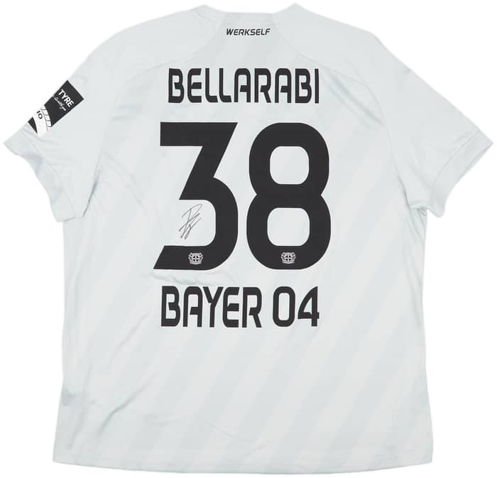 2020-21 Bayer Leverkusen Signed Third Shirt Bellarabi #38 (3XL)