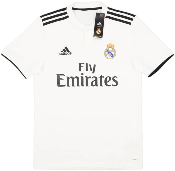 2018-19 Real Madrid Home Shirt (S)