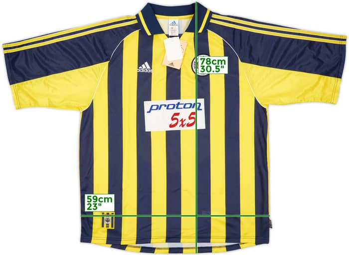 1999-00 Fenerbahce Home Shirt (XL)