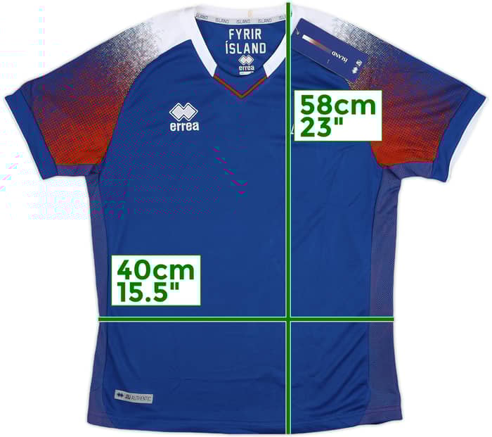2018-19 Iceland Home Shirt (S)