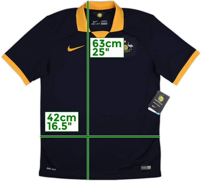 2014-16 Australia Away Shirt (M)