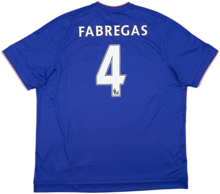 2015-16 Chelsea Home Shirt Fabregas #4 (XXL)