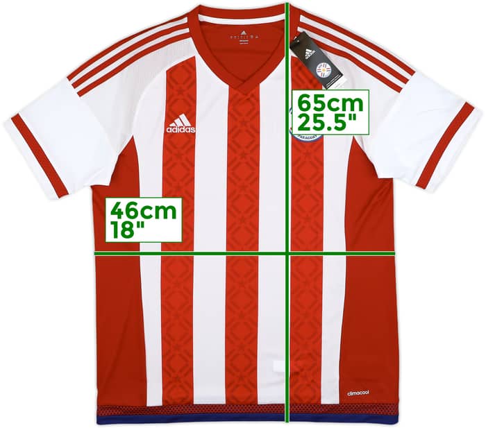2015 Paraguay Copa America Home Shirt (L)