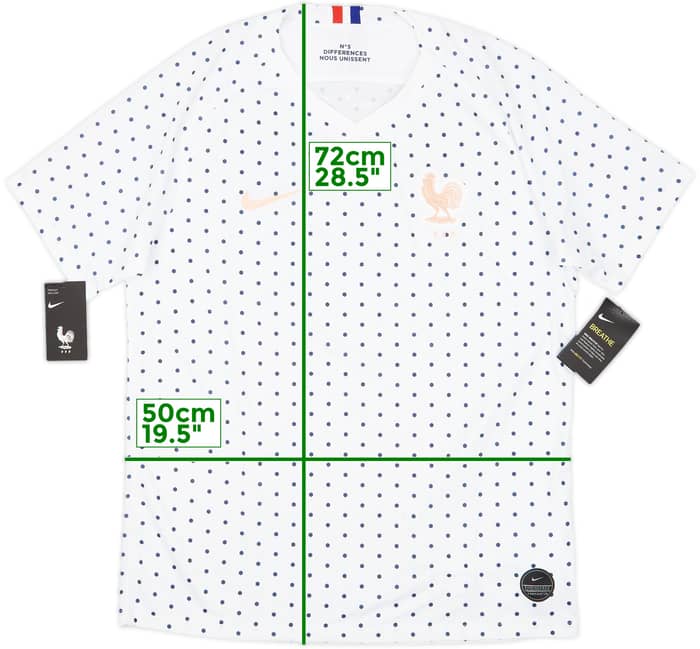 2019-20 France Women's Away Shirt (Men's L)