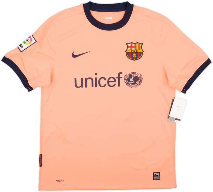 2009-10 Barcelona Away Shirt Messi #10 (M)