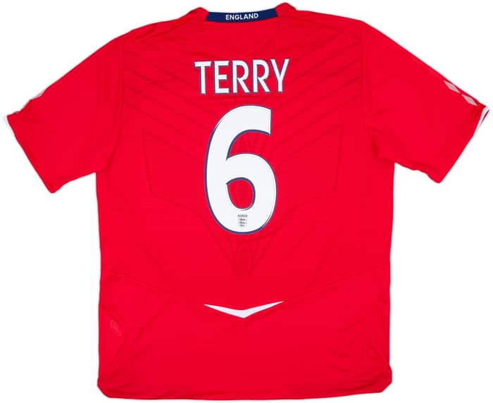 2008-10 England Away Shirt Terry #6 (XL)