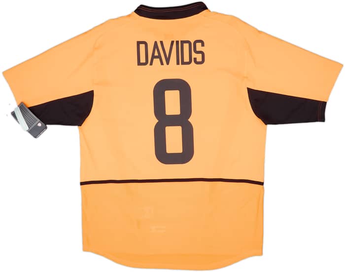 2002-04 Netherlands Home Shirt Davids #8 (L)