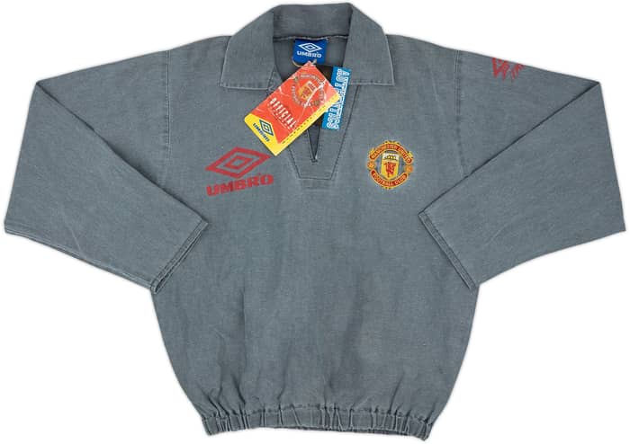 1992-93 Manchester United Umbro Drill Top (S)