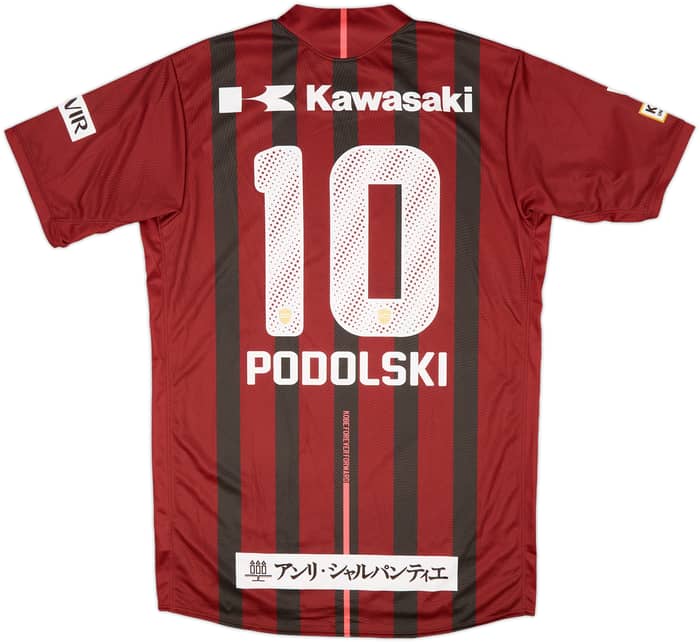 2017 Vissel Kobe Home Shirt Podolski #10 (3XL)