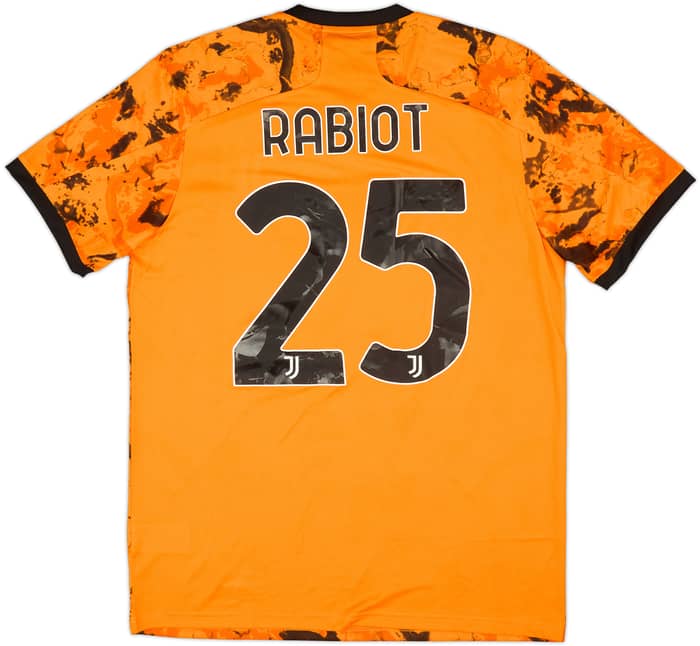2020-21 Juventus Third Shirt Rabiot #25 (L)
