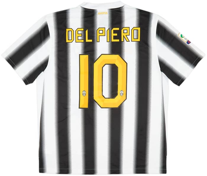 2011-12 Juventus Home Shirt Del Piero #10 (XL)