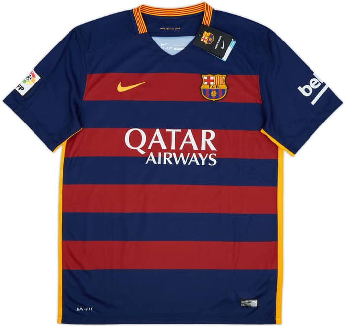 2015-16 Barcelona Home Shirt Messi #10 (L)