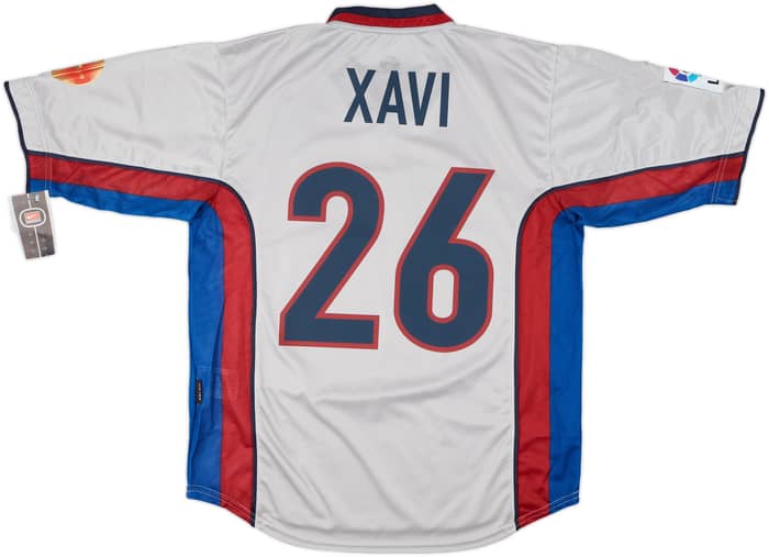 1998-01 Barcelona Away Shirt Xavi #26 (M)