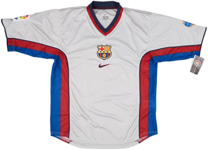 1998-01 Barcelona Away Shirt Xavi #26 (M)