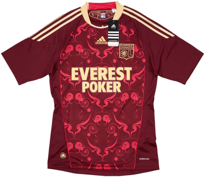 2010-11 Lyon Away Shirt Lacazette #38 (S)