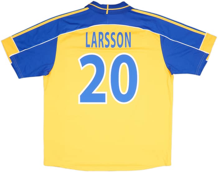 2000-02 Sweden Home Shirt Larsson #20 (XL)