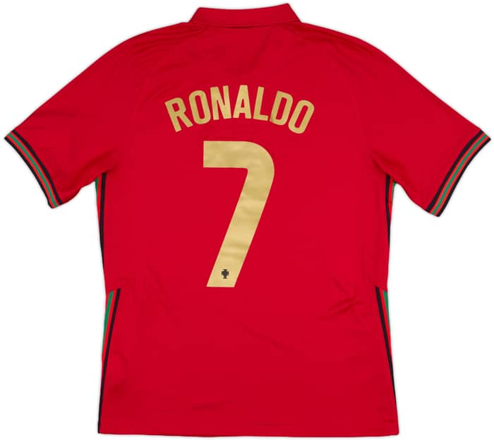 2020-21 Portugal Home Shirt Ronaldo #7 (M)