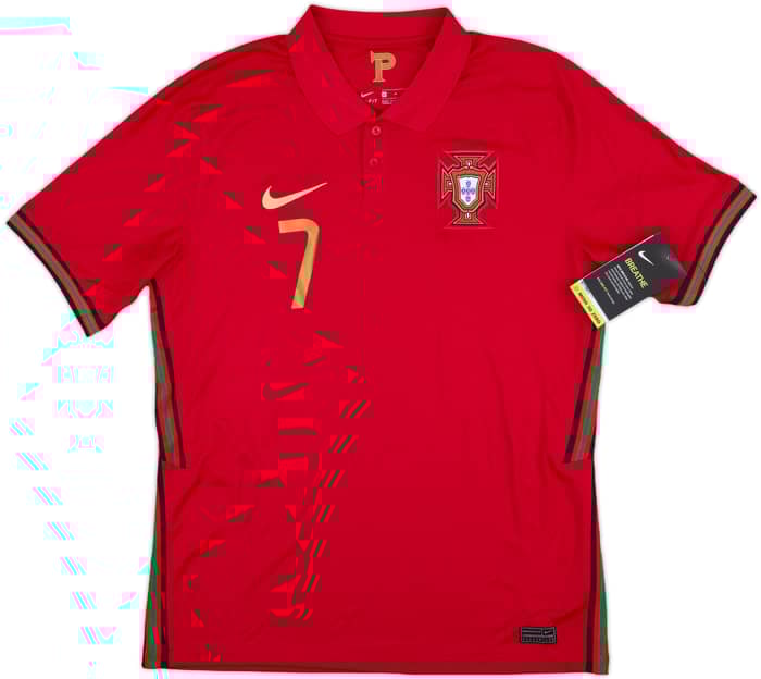 2020-21 Portugal Home Shirt Ronaldo #7 (M)