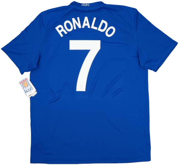 2008-09 Manchester United Third Shirt Ronaldo #7 (XL)