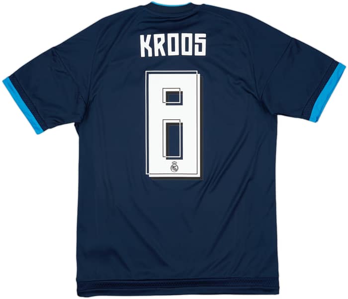 2015-16 Real Madrid Third Shirt Kroos #8 (S)