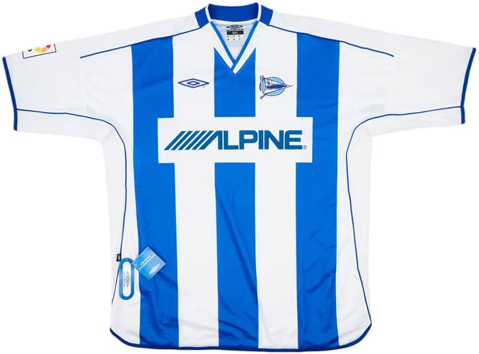 2002-03 Alaves Home Shirt (XXL)