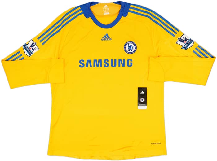 2008-09 Chelsea Player Issue Third L/S Shirt Drogba #11 (XXL)