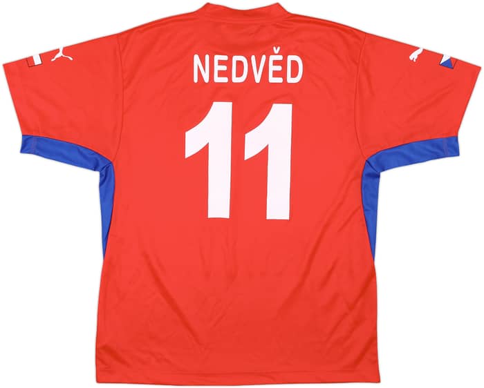 2002-04 Czech Republic Basic Home Shirt Nedved #11 (XXL)