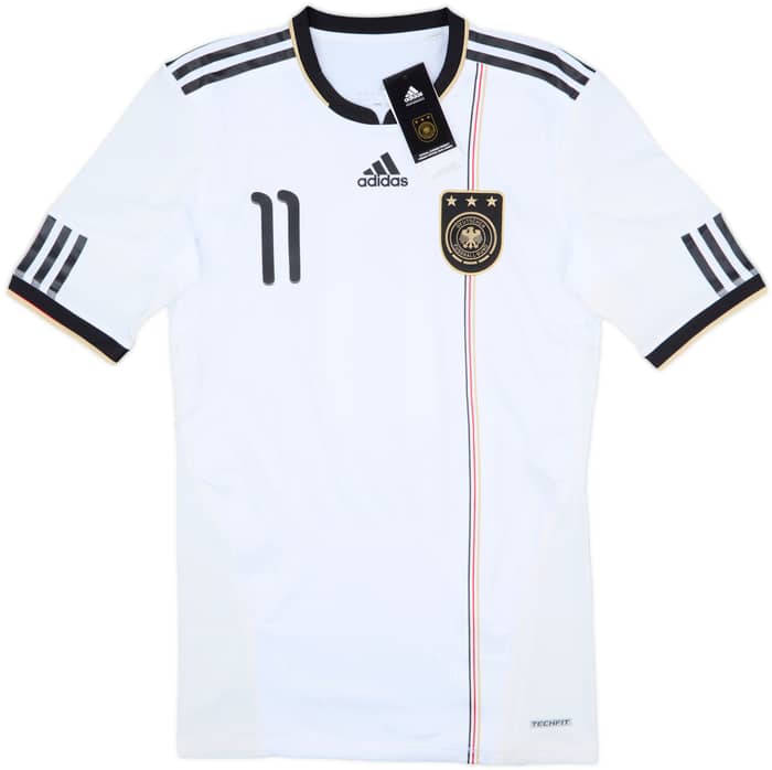 2010-11 Germany Player Issue Techfit Home Shirt Klose #11 (L)