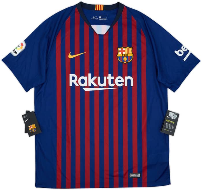 2018-19 Barcelona Home Shirt Suarez #9 (L)