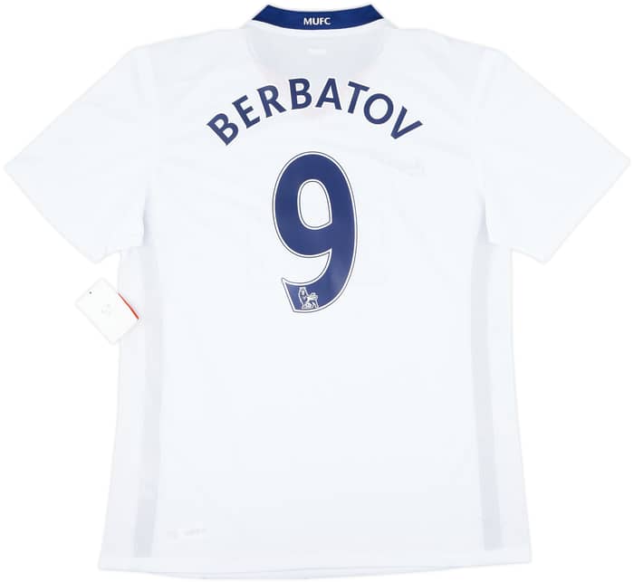 2008-10 Manchester United Player Issue Away Shirt Berbatov #9 (XL)