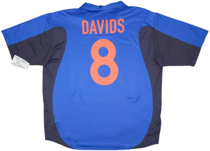 2000-02 Netherlands Away Shirt Davids #8 (XXL)