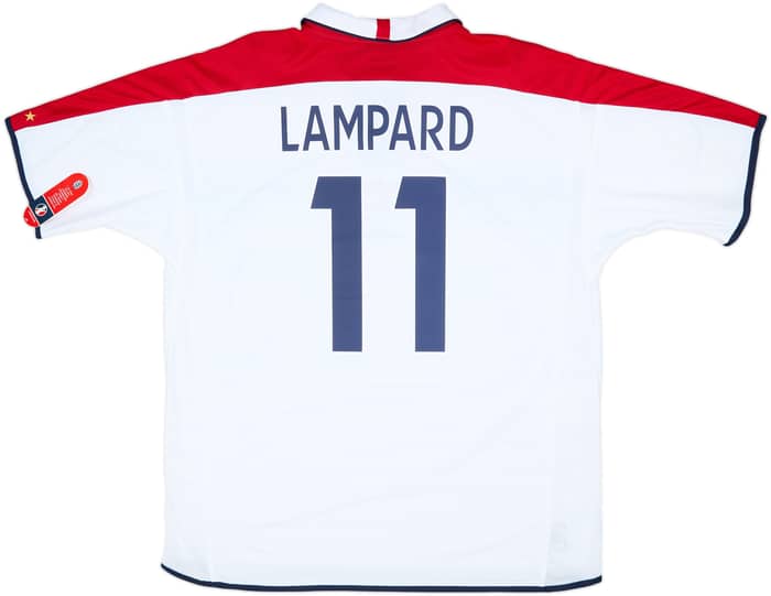 2003-05 England Home Shirt Lampard #8 (XXL)