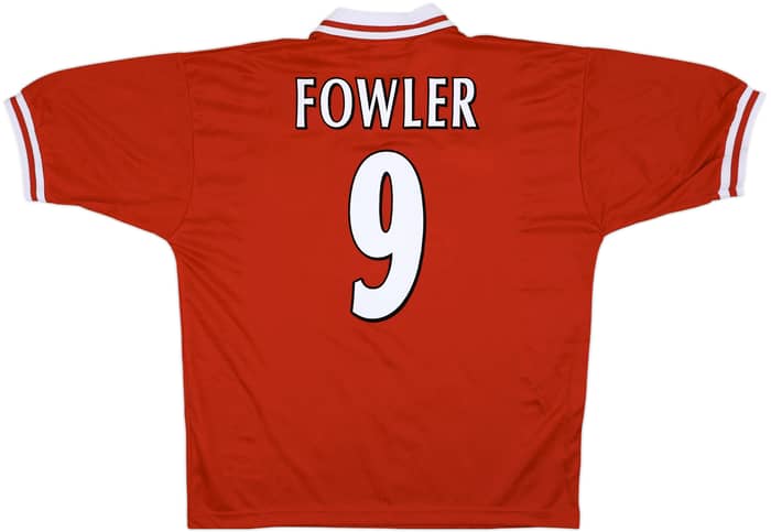 1996-98 Liverpool Home Shirt Fowler #9 (L)