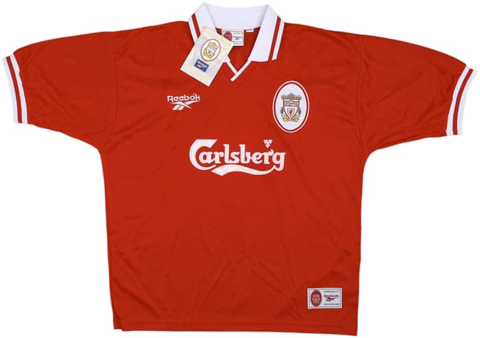 1996-98 Liverpool Home Shirt Fowler #9 (L)