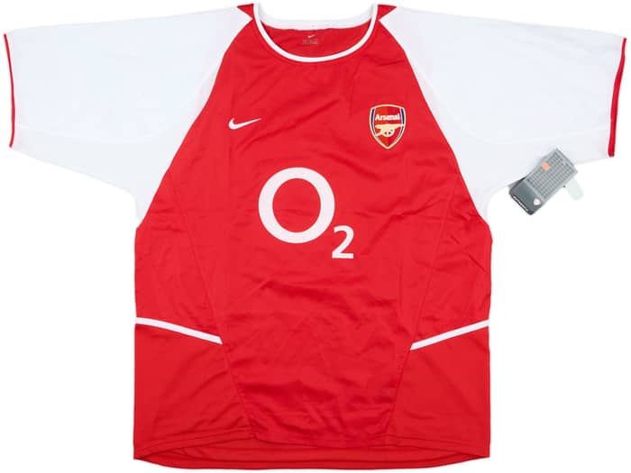 2002-04 Arsenal Home Shirt Henry #14 (XL)