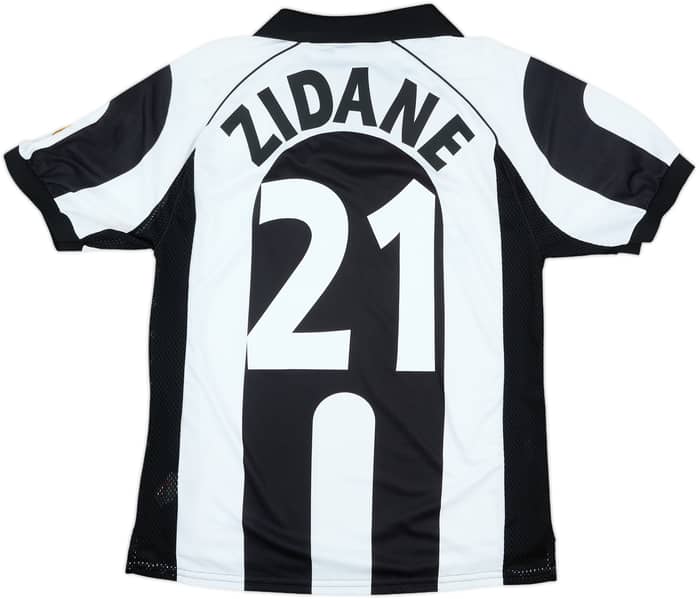 1997-98 Juventus Centenary Home Shirt Zidane #21 (S)