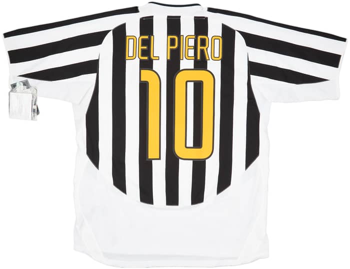 2003-04 Juventus Home Shirt Del Piero #10 (XL)
