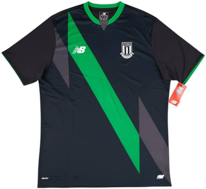 2015-16 Stoke City Away Shirt Crouch #25 (L)