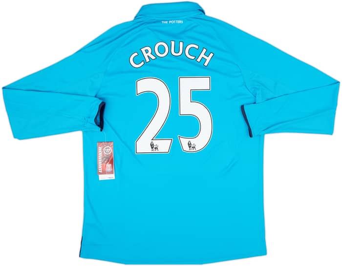 2014-15 Stoke City Away L/S Shirt Crouch #25 (L)