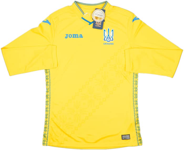 2018-20 Ukraine Home L/S Shirt (S)