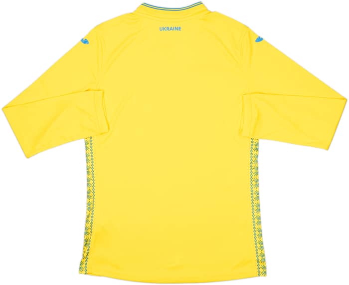 2018-20 Ukraine Home L/S Shirt (S)