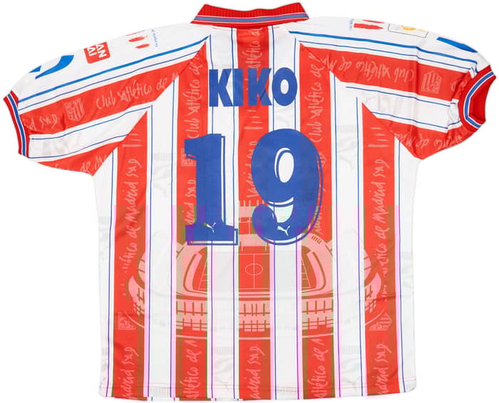 1996-97 Atletico Madrid Home Shirt Kiko #19 (M)