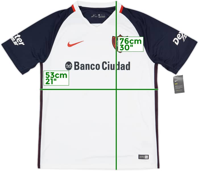 2017-18 San Lorenzo Away Shirt (L)