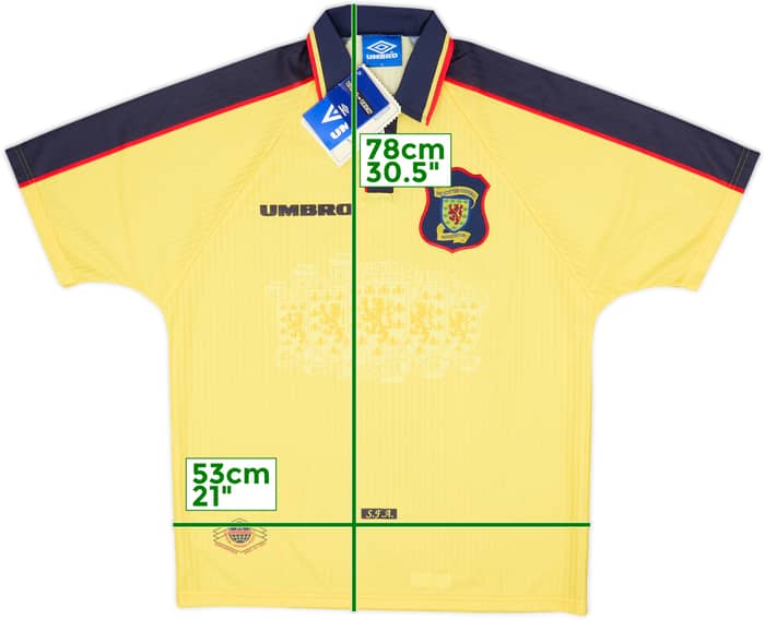 1996-99 Scotland Away Shirt (L)
