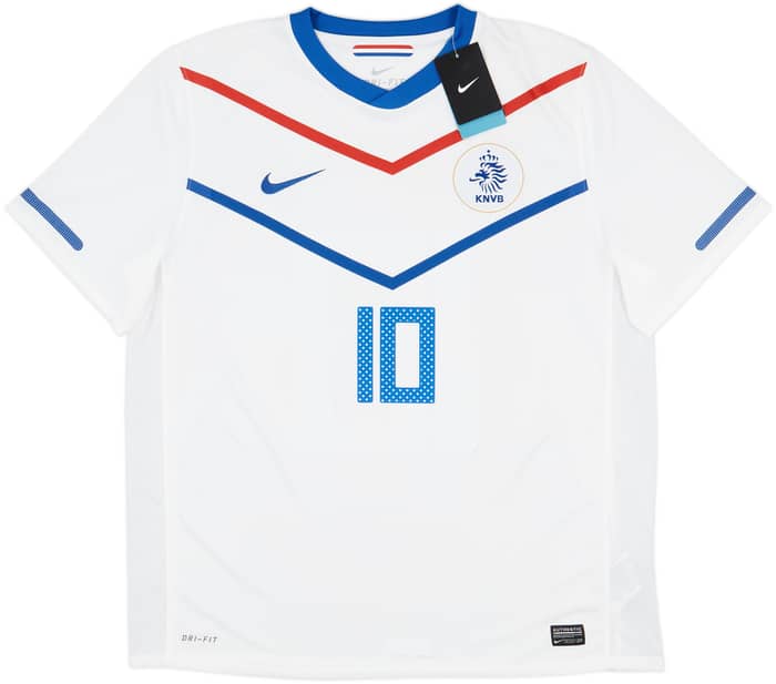 2010-11 Netherlands Away Shirt Sneijder #10 (XL)