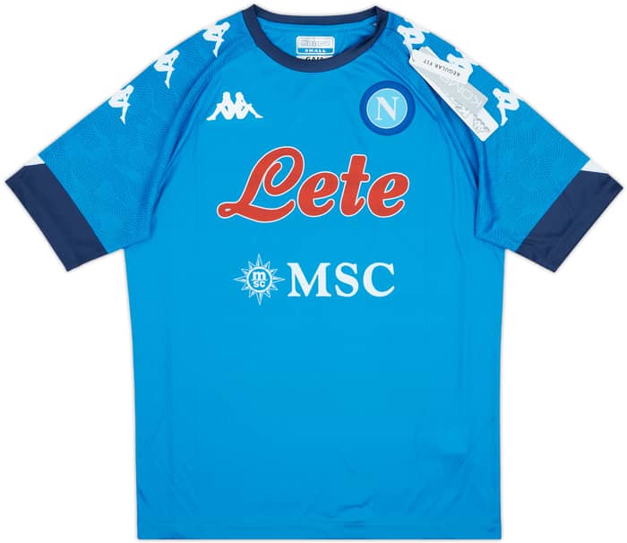 2020-21 Napoli Home Shirt (S)