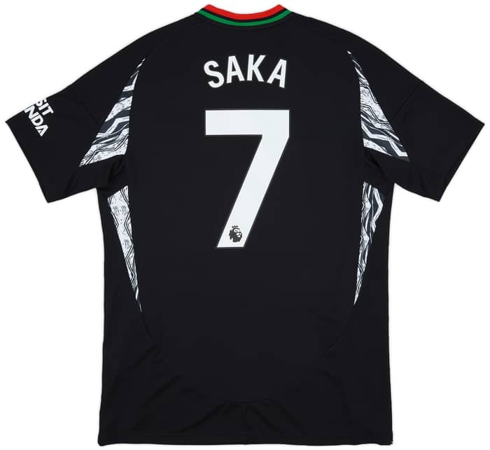 2024-25 Arsenal Away Shirt Saka #7