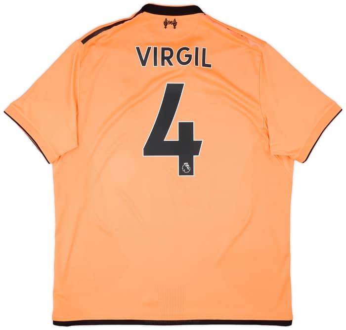 2017-18 Liverpool 125 Years Third Shirt Virgil #4 - 5/10 - (XL)