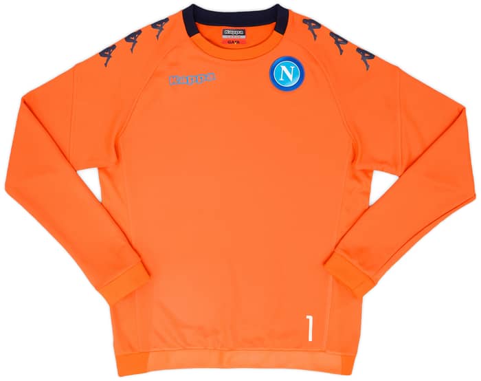 2017-18 Napoli Player Issue Training Top # - 7/10